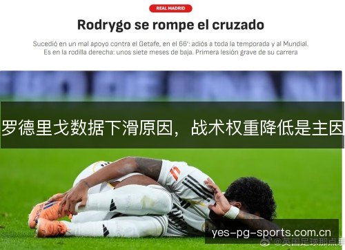 罗德里戈数据下滑原因,战术权重降低是主因 罗德里戈数据下滑原因,战术权重降低是主因